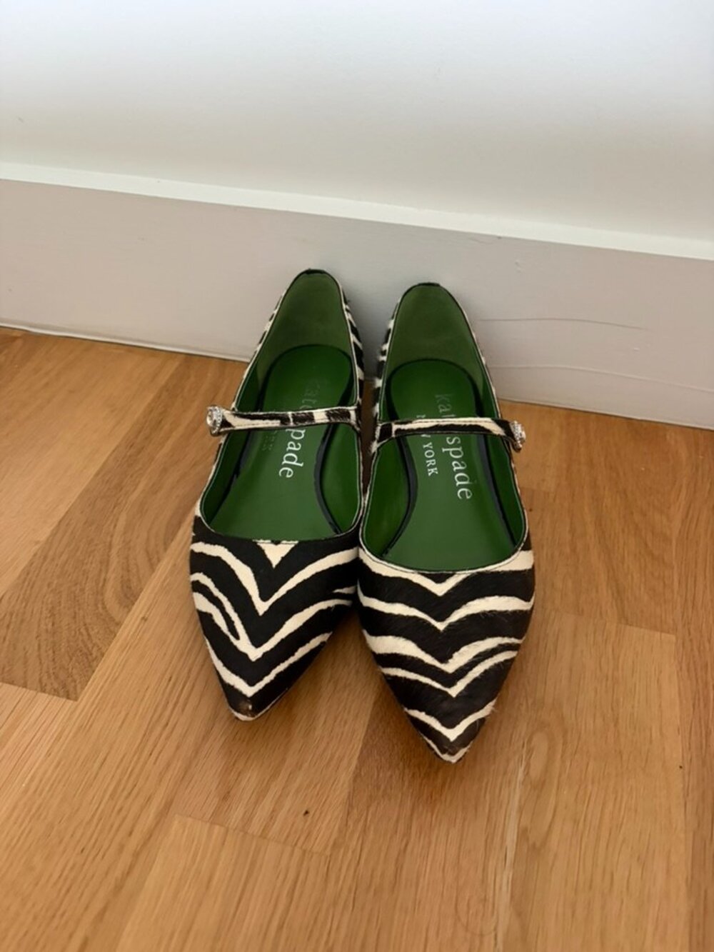 Kate Spade New York Maya Flats In Zebra